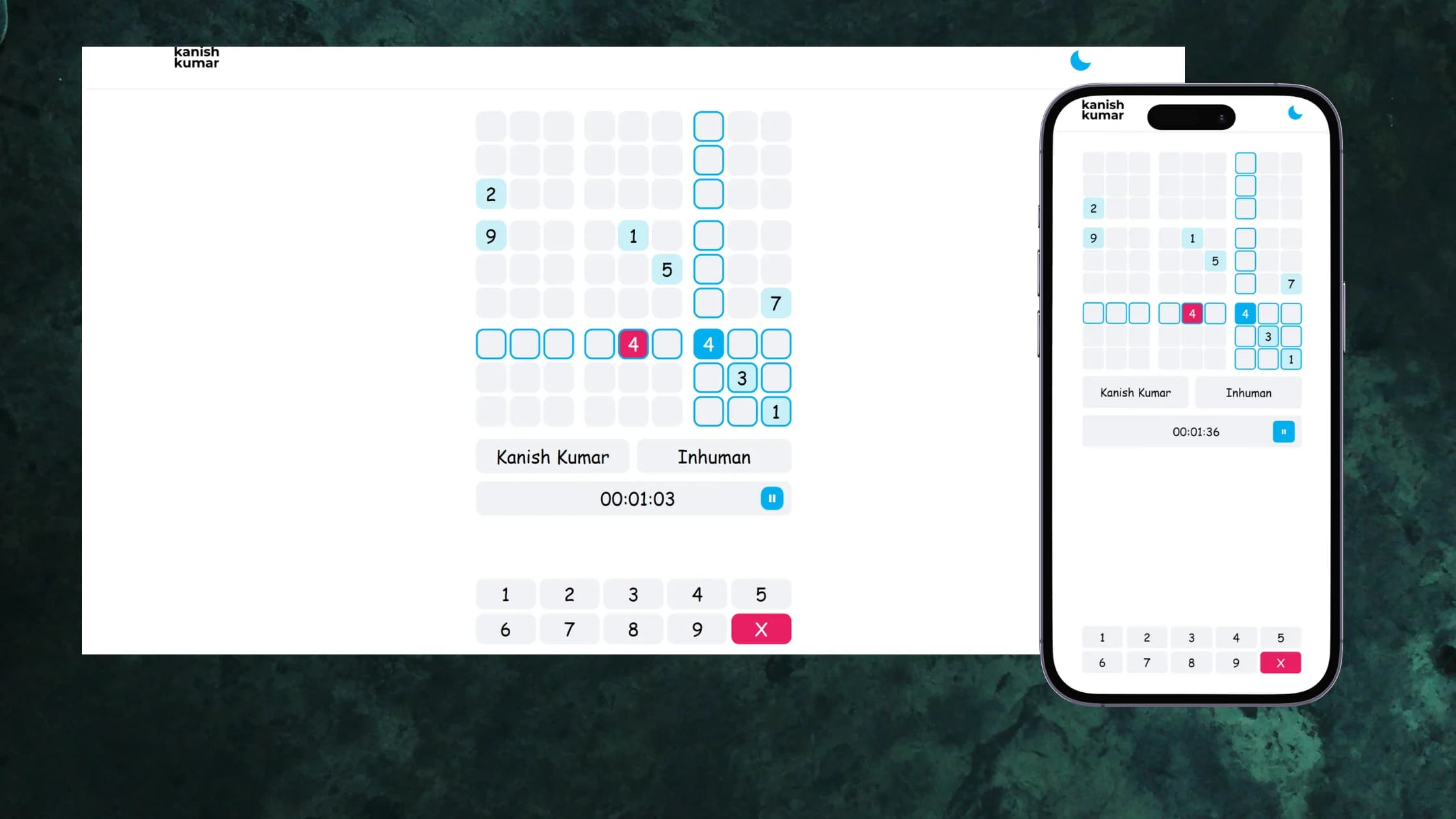 Sudoku Game Application - Personal Projects project screenshot